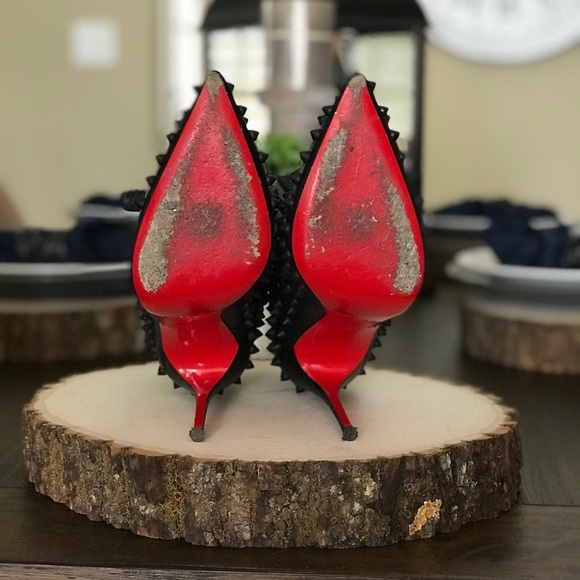 Christian Louboutin Snakilta Spike Bootie - Picture 7 of 8